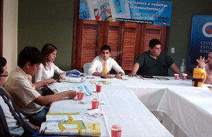 Reunión de representantes estudiantiles.
