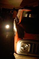 Se expuso durante el acto una camioneta de color rojo, marca Chevrolet incautado unos días antes, que pertenecería a la policía de investigaciones de la dictadura. Este vehículo, conocido como “caperucita roja”, era utilizado por la policía para trasladar a presos políticos.
